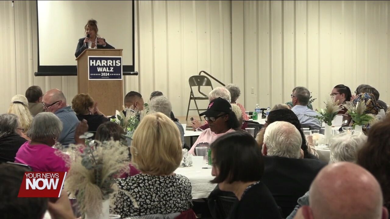 Candidates for U.S. Congress and Ohio Supreme Court speak at Allen County Democrats Fall Dinner